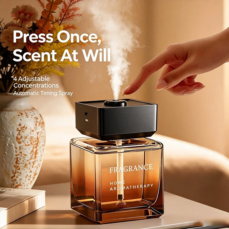 Home Fragrance Long Lasting - ホームフレグランススプレー ホテルグレード 自動芳香スプレー 長時間持続 消臭剤 寝室