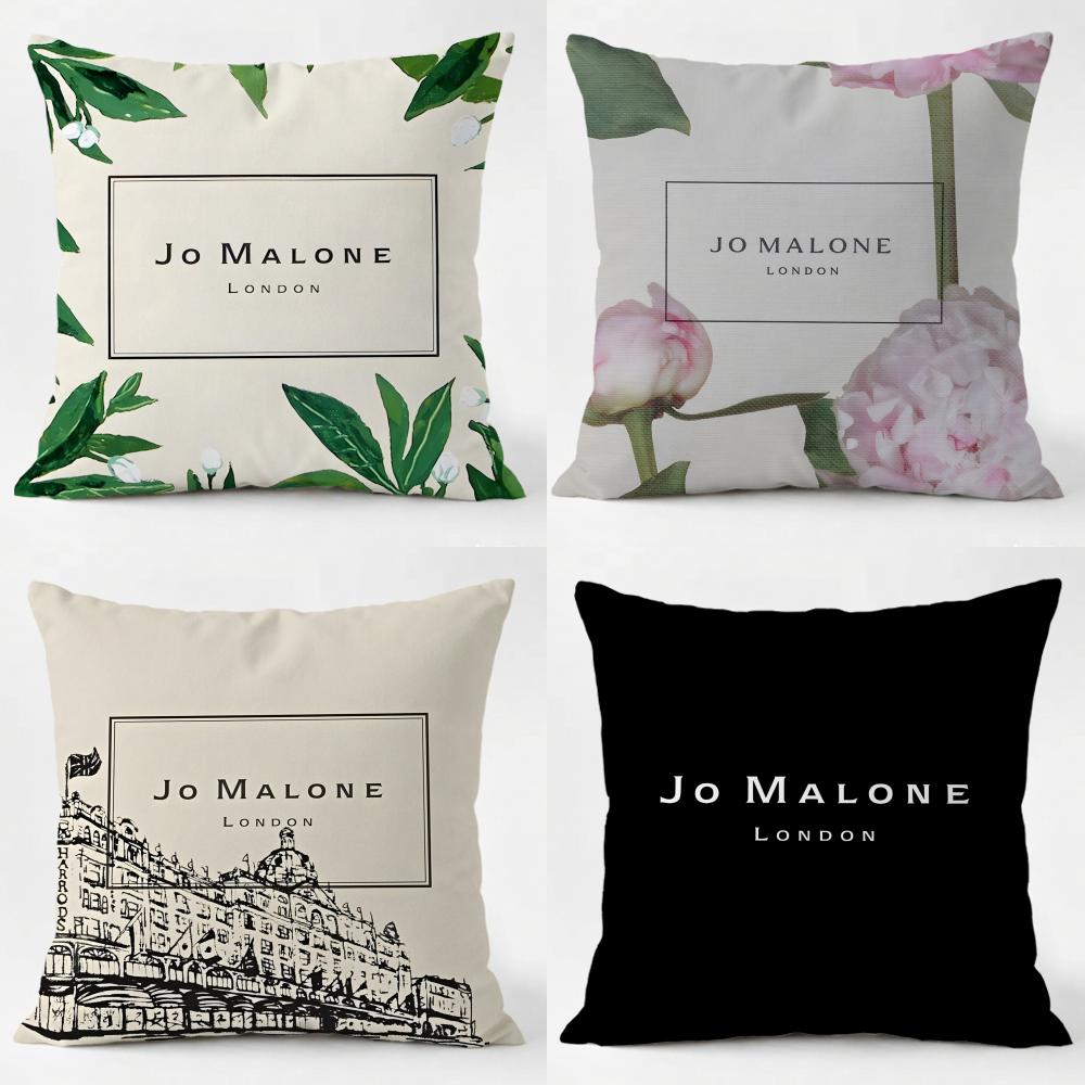 Home Fragrance London - 高級フレグランス ジョーマローン ロンドン-L クッションカバー 毎日洗えるリネン枕カバー ソフト