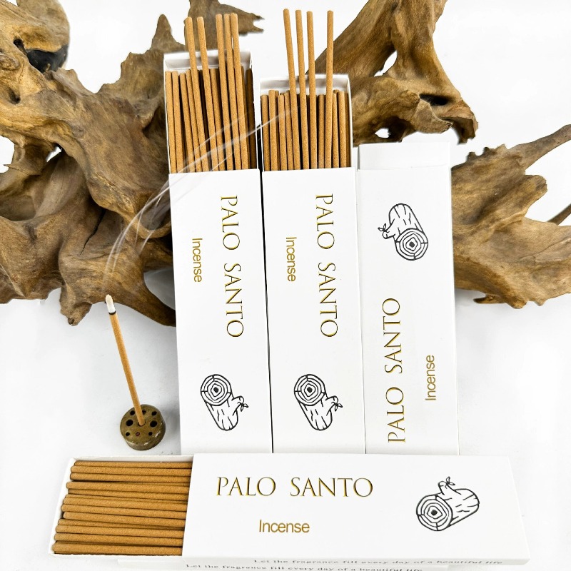 Home Fragrance Sachet - 30本入り/箱 天然パロサントインセンス ホワイトセージ シダーコーヒーインセンススティック ホームアロマセラピー ヨガ