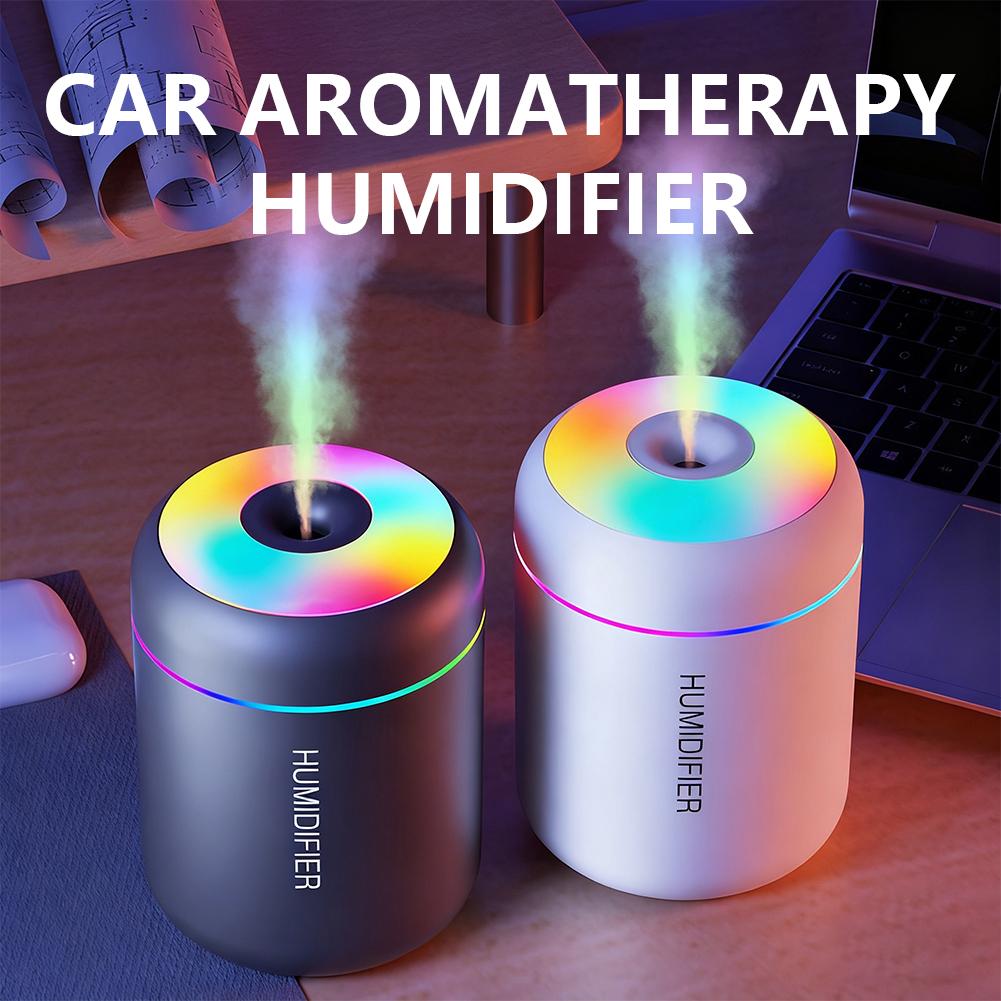 Home Fragrance Electric Diffuser - 180 ミリリットルミニ空気加湿器 USB 電気アロマディフューザーエッセンシャルオイル清浄機アロマミストメーカーライト車の家の寝室用
