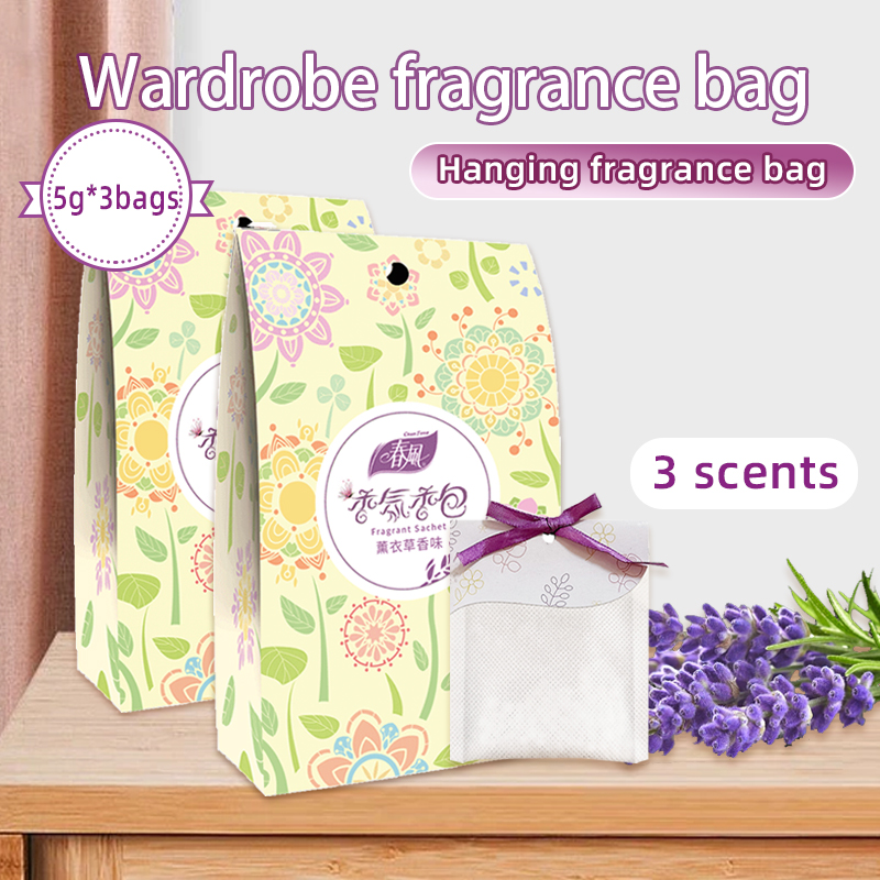 Home Fragrance Sachet - 天然の香りの良い香料袋、ワードローブ用サシェ、消臭紙、アロマセラピーバッグ、家庭用キャビネット用芳香剤