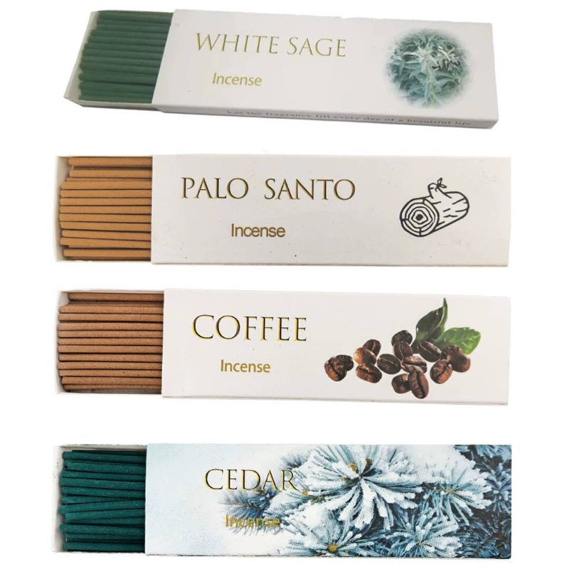 30本入り/箱 天然パロサントインセンス ホワイトセージ シ - Home Fragrance Sachet のレビューと価格