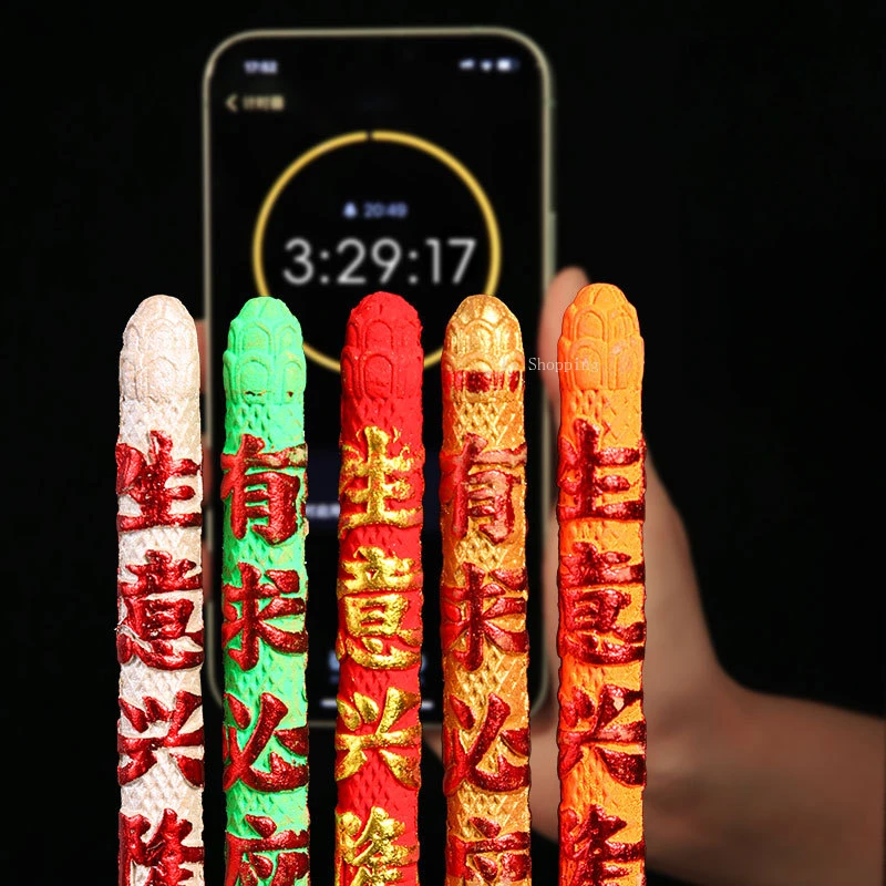 お香とドラゴンパン,太いお香,フレグランス,竹,5色レリーフ - Smokeless Incense Stick のレビューと価格