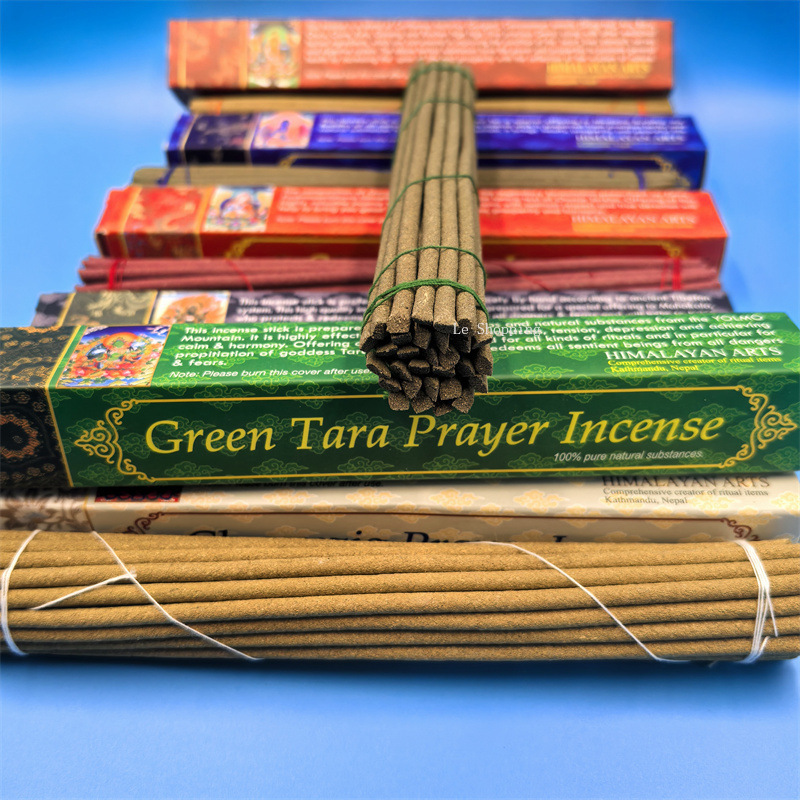 ネパールヒマラヤスクエアボックススティック香天然植物手作りク - Smokeless Incense Stick のレビューと価格
