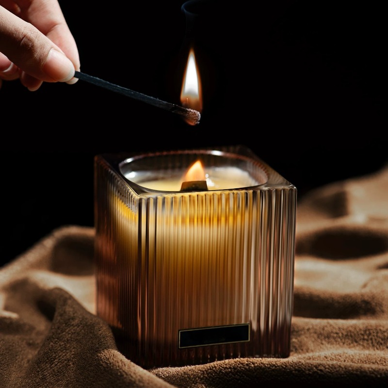 アロマセラピーキャンドル、長時間持続する香り、家の寝室の装飾 - Home Fragrance Aromatherapy のレビューと価格