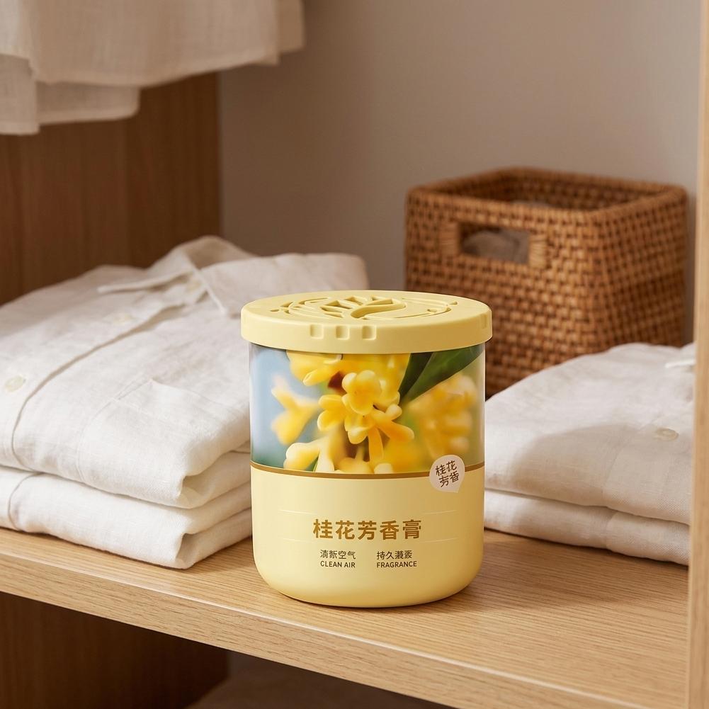 固形芳香剤 キンモクセイの香り フレグランスクリーム 家庭用 - Home Fragrance Verbena のレビューと価格