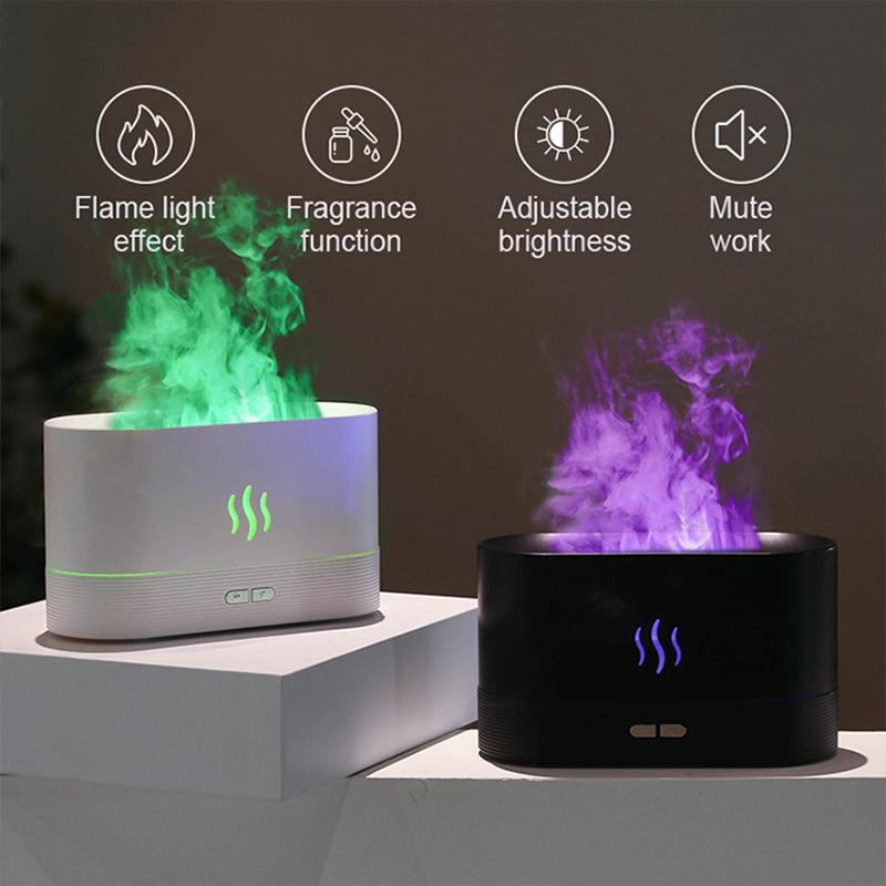 USBデスクトップフレームアロマディフューザー加湿器 7色シ - Home Fragrance Oils のレビューと価格