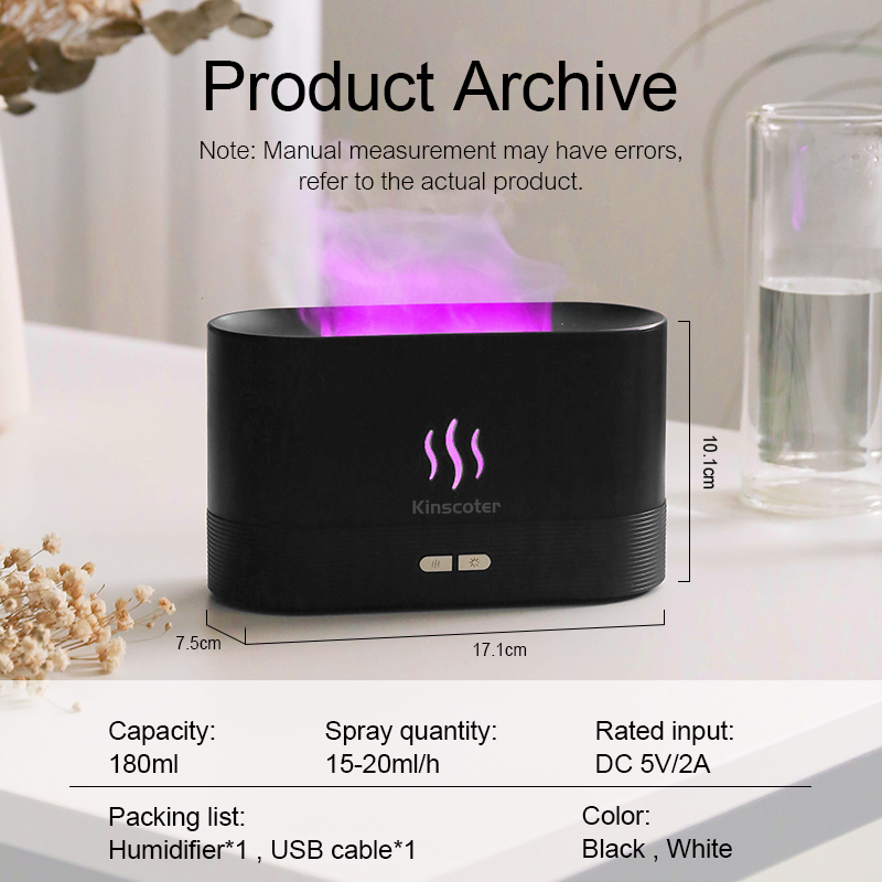USBデスクトップフレームアロマディフューザー加湿器 7色シ - Home Fragrance Oils のレビューと価格