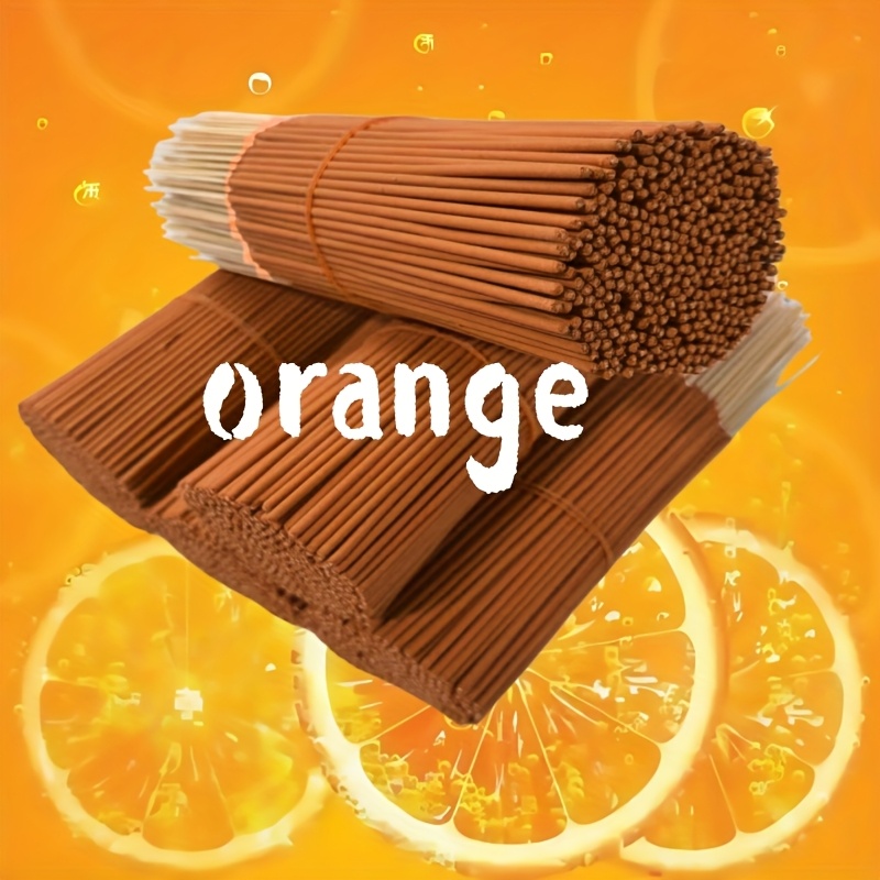 天然オレンジ香は高品質で、19/49/79/109/159本 - Smokeless Incense Stick のレビューと価格