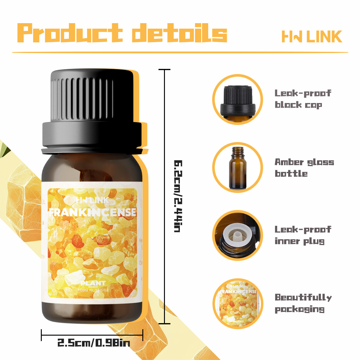 フランキンセンス エッセンシャルオイル 10ml 100%純 - Essential Oil Blend のレビューと価格